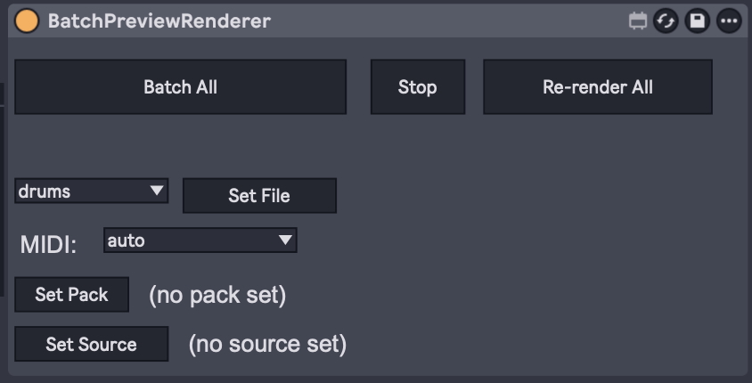 BatchPreviewRenderer device